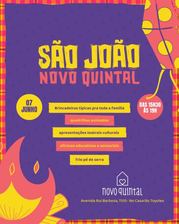 São João do Novo Quintal 2025